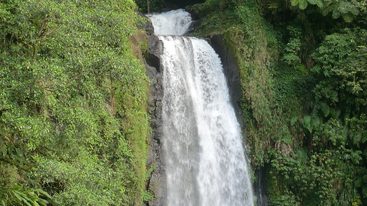 Trafalgar Falls in Dominica