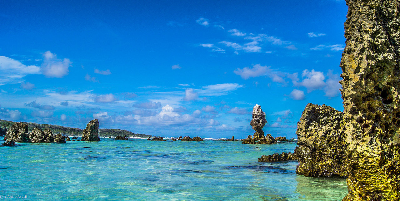 Anibare Bay in Nauru