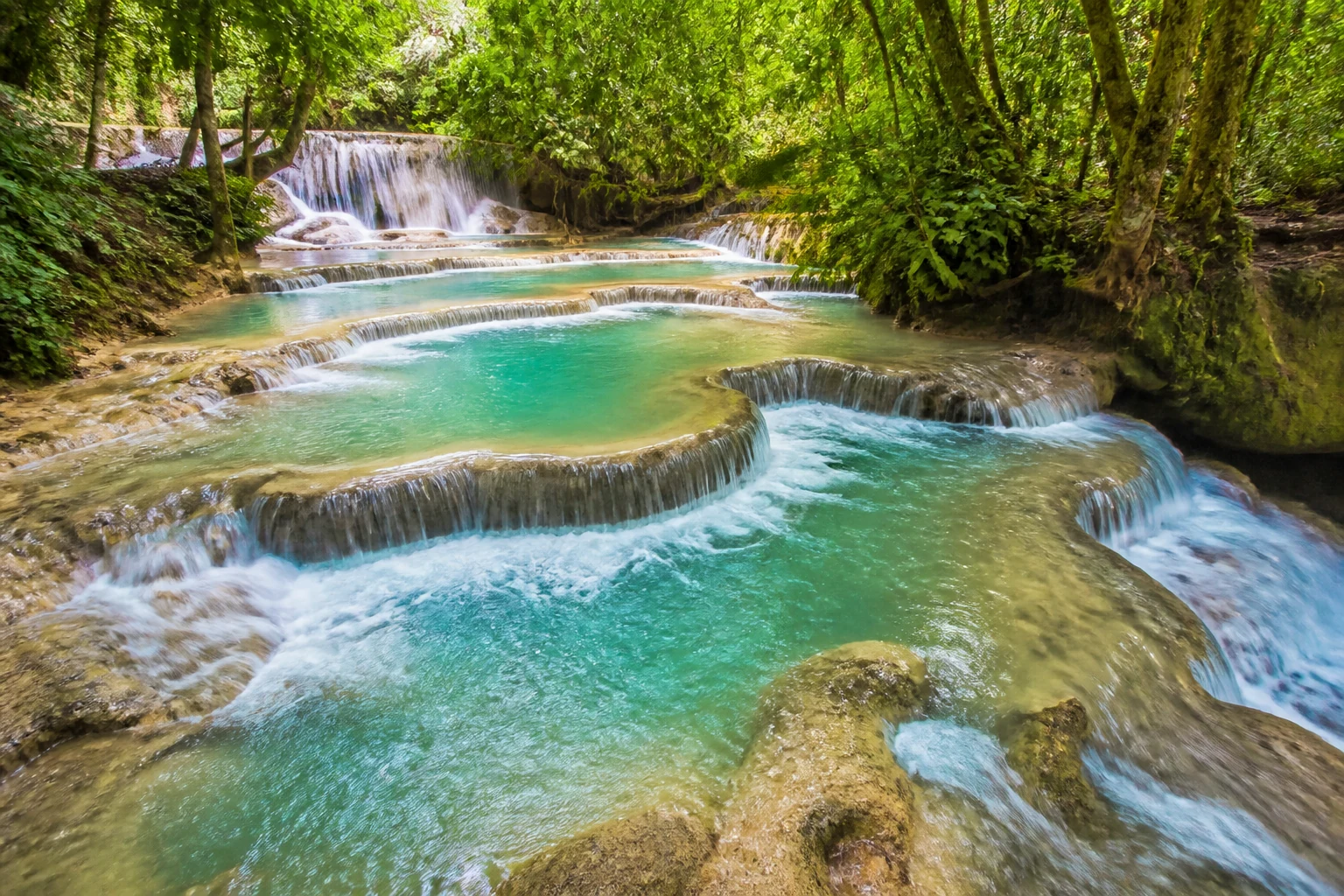 Mele Cascades near Port Vila, Vanuatu