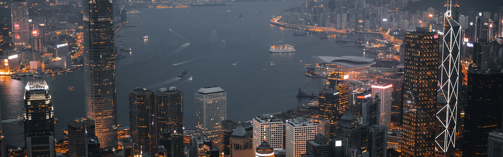 Life and cityscape in Hong Kong, China