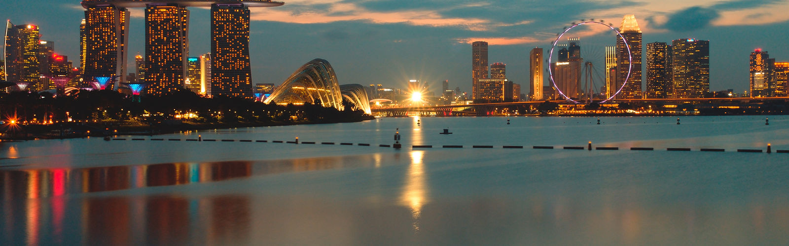 Life and cityscape in Singapore