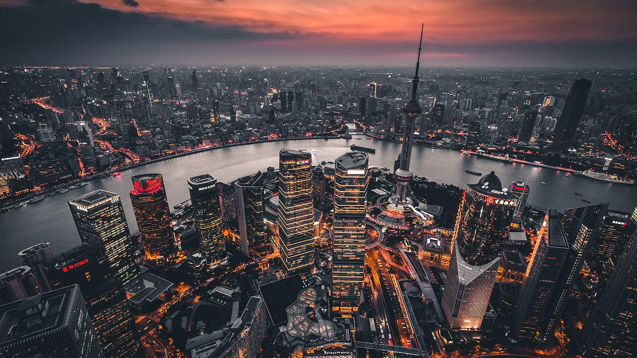 A representative city or landscape in China