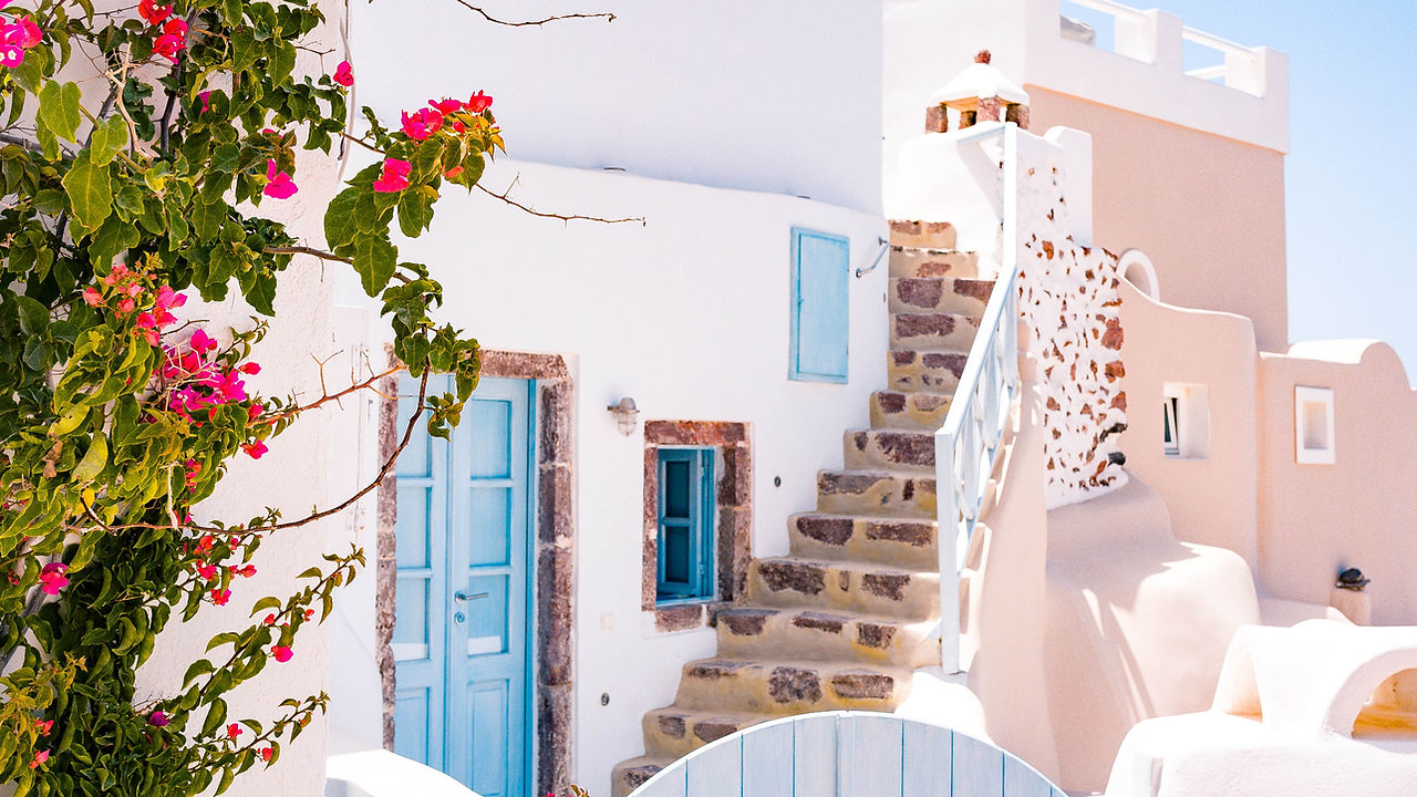 A representative city or landscape in Greece