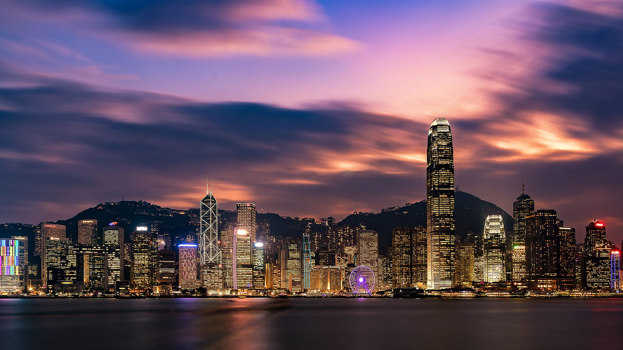 A representative city or landscape in Hong Kong, China