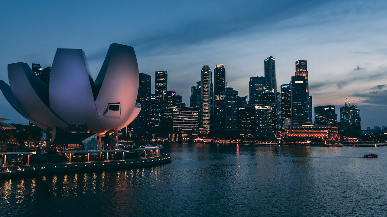 Landmark view for the Singapore programme