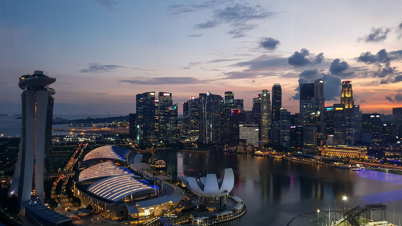 Landmark view for the Singapore programme