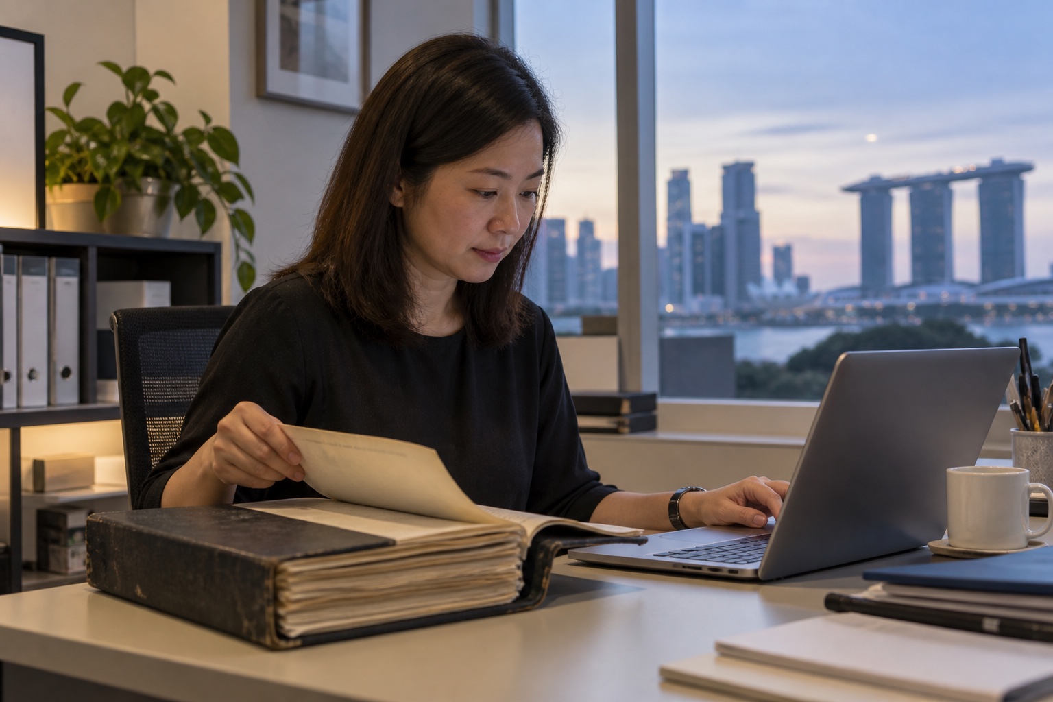 Singapore Annual Returns: Check the Company Record Before Opening the Filing Form